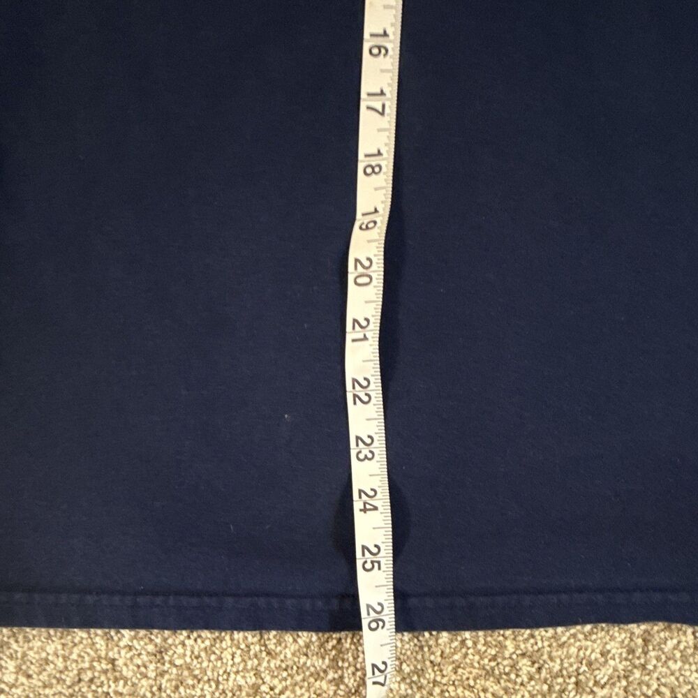 Gildan Michigan Wolverines Long Sleeve Shirts Lot of 2 Size M Navy Yellow - Picture 7 of 10